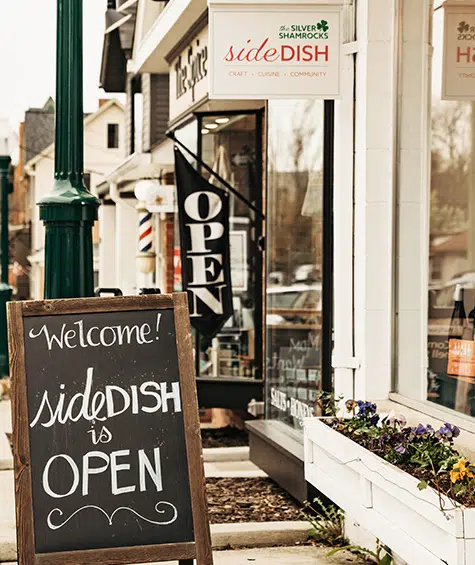 side dish retail location with take and bake meals in downtown rochester michigan contact