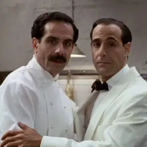 photo of Stanley Tucci in Chef's whites from Big Night movie