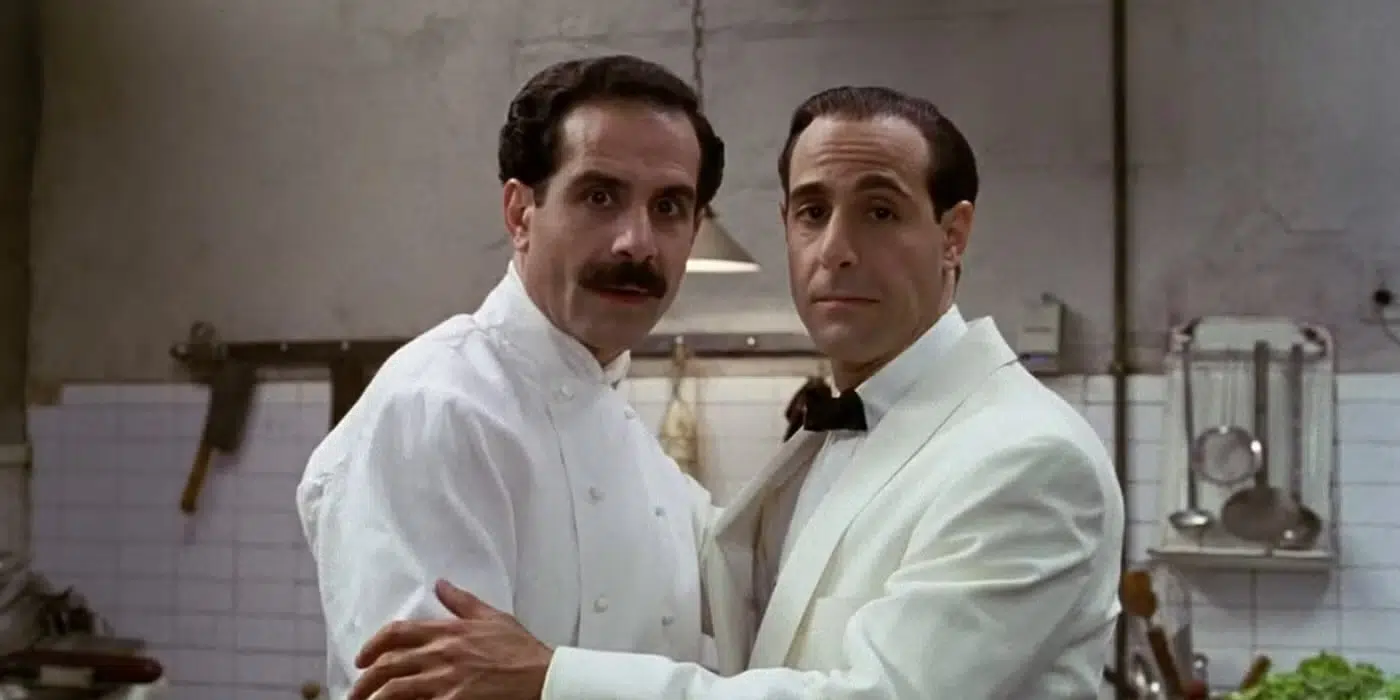 photo of Stanley Tucci in Chef's whites from Big Night movie