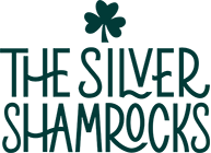 the silver shamrocks stacked logo